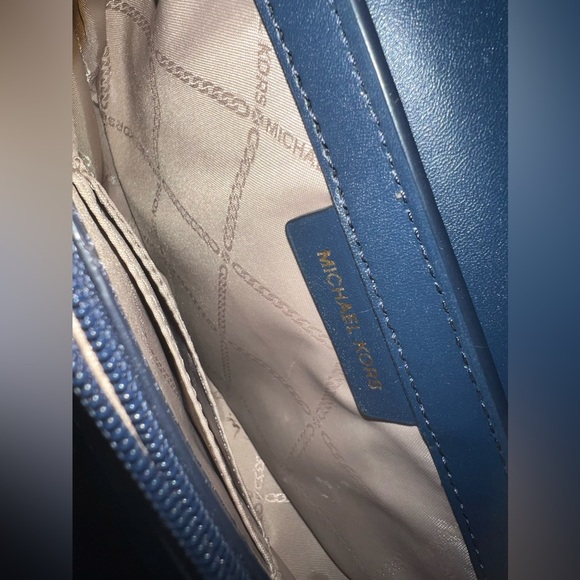Navy Blue Michael Kors Crossbody - Picture 3 of 3